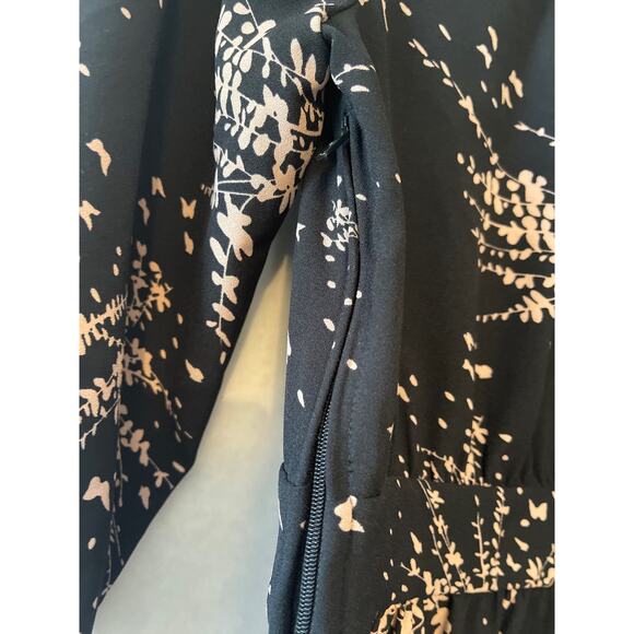 ModCloth Black Beige Bohemian Style Dress Women's Size Small - Picture 7 of 8